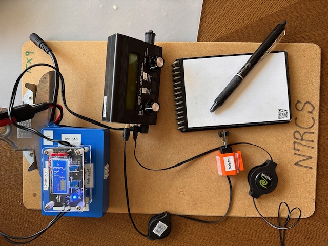 Initial N7RCS field kit desk in Seattle.