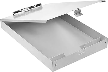 Stock aluminum field kit storage clipboard [Amazon]